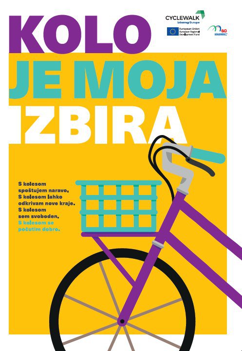 Kolo je moja izbira Cyclewalk