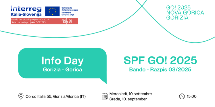 Info Day Bando 03/2025 Gorizia - Gorica