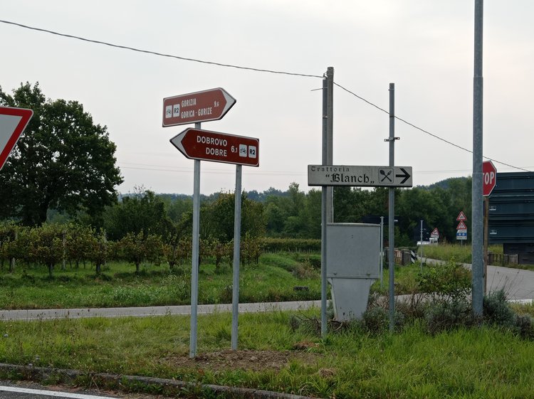 segnalazioni verticali collio brda