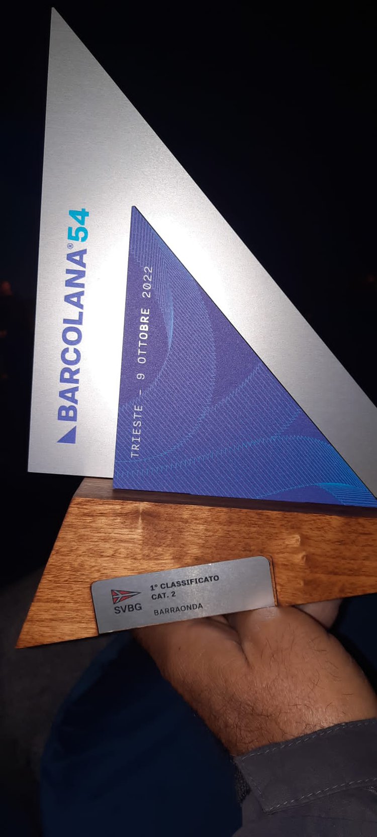 baraonda 54 barcolana premiazione