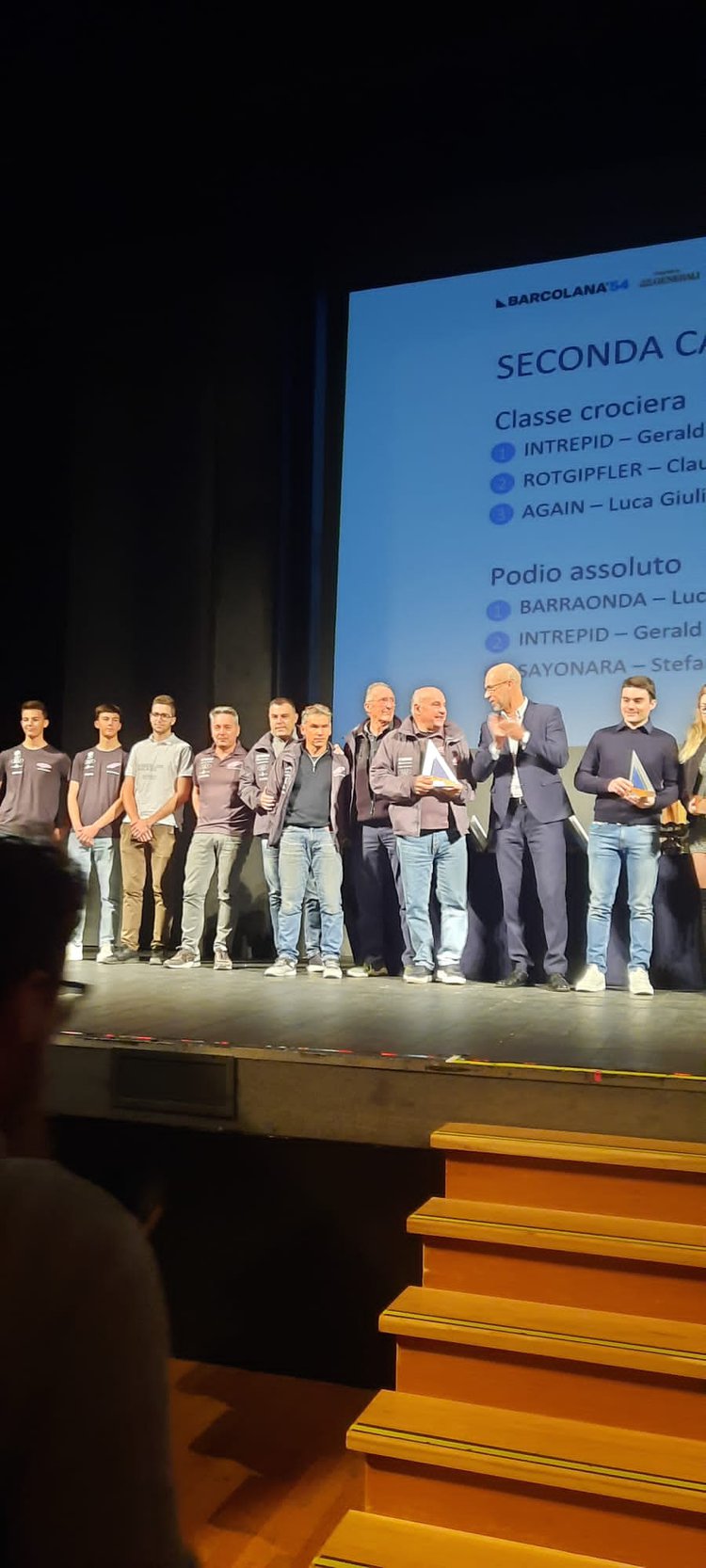 premiazione barcolana 54