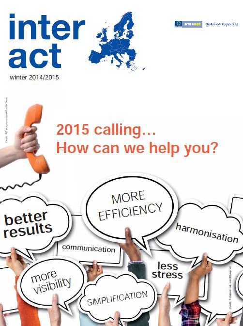 Interact newsletter front