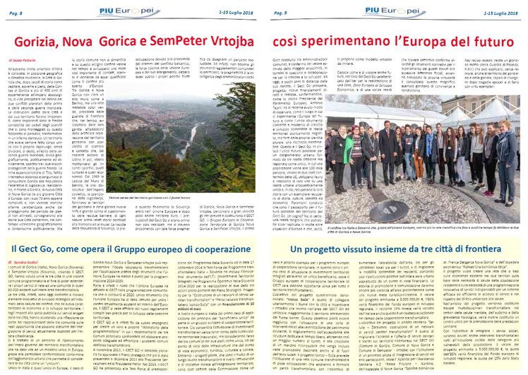 Piu' Europei Magazine