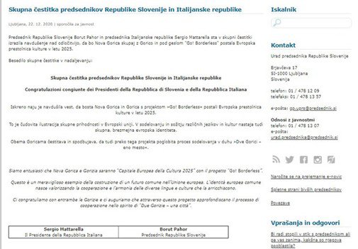 presidente slo