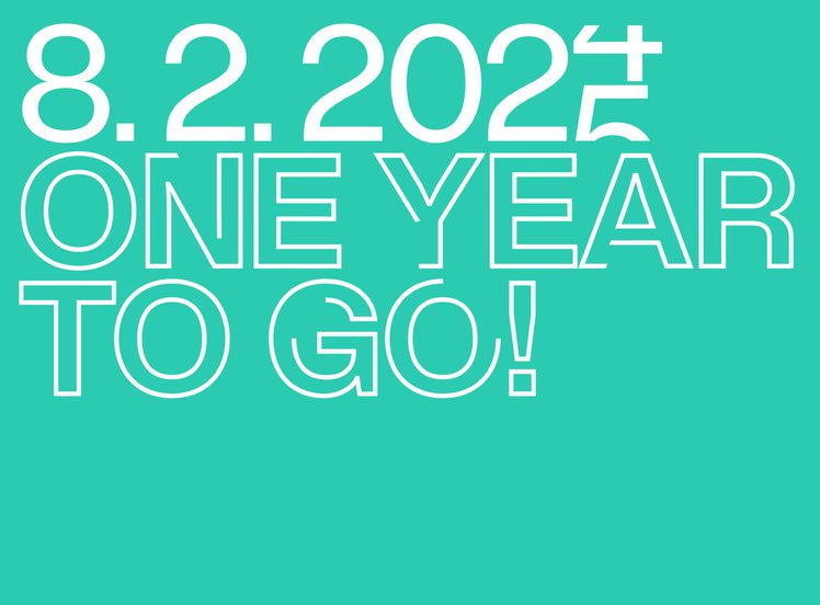 one year to go